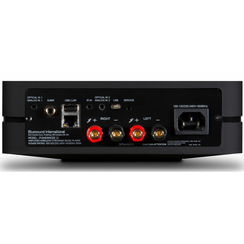 Сетевой плеер Bluesound Powernode 2i HDMI Black