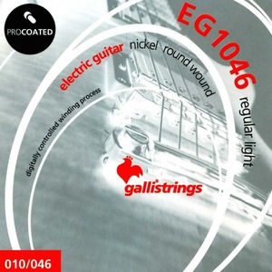 Струны для электрогитары Galli Strings EG1046