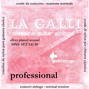 Струны для классической гитары Galli Strings LG50