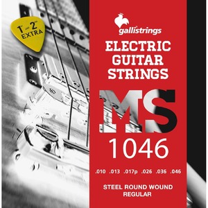 Струны для электрогитары Galli Strings MS1046