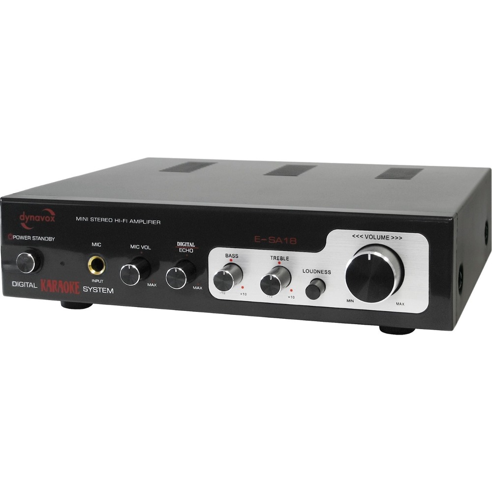 Интегральный усилитель DYNAVOX E-SA18 Black (202492)