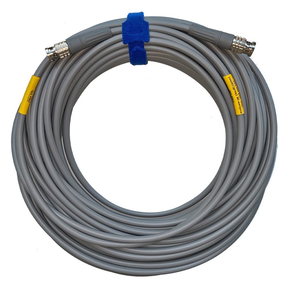 Кабель видео 1xBNC - 1xBNC GS-PRO 12G SDI BNC-BNC mob grey 15.0m