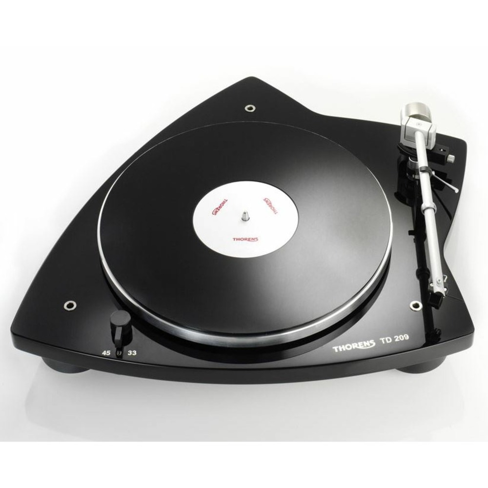Виниловый проигрыватель Thorens TD 209 High Gloss Black, TP90 (TAS 267)