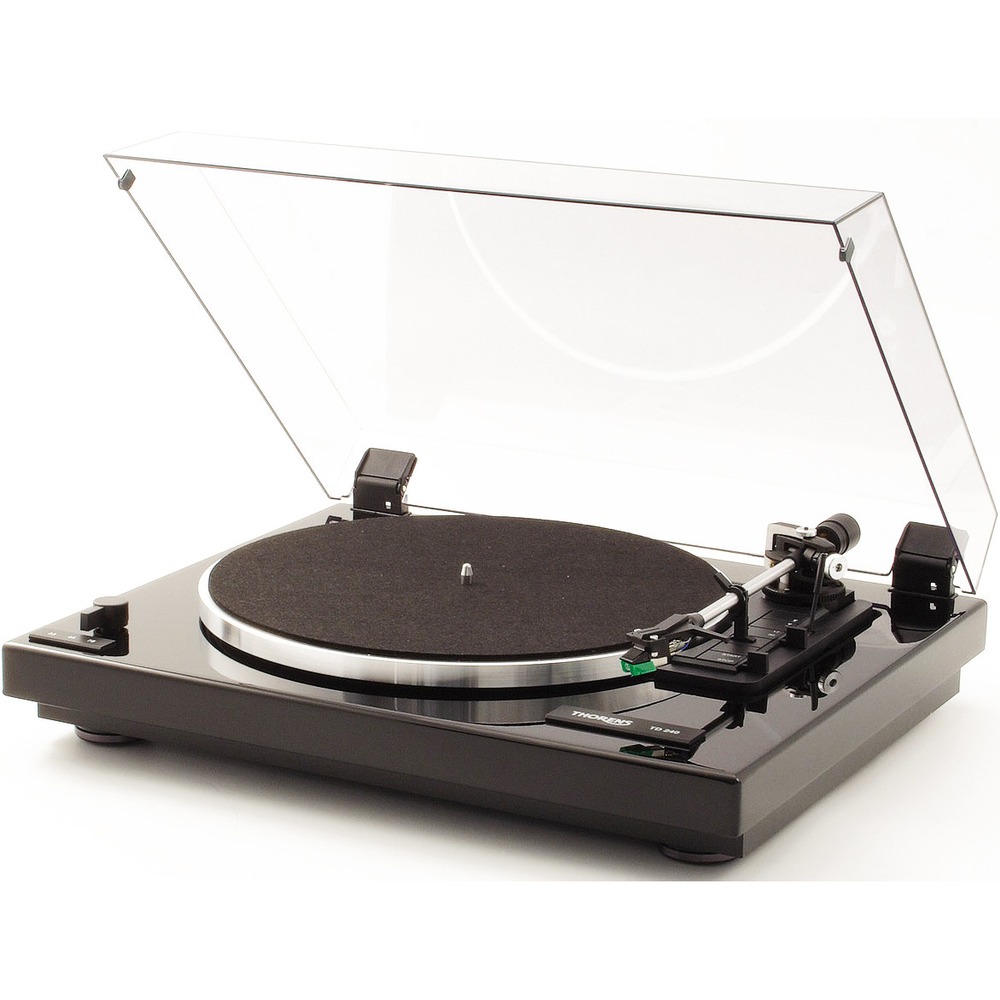 Виниловый проигрыватель Thorens TD 240-2 Piano Black, TP19-1 (TAS 267)