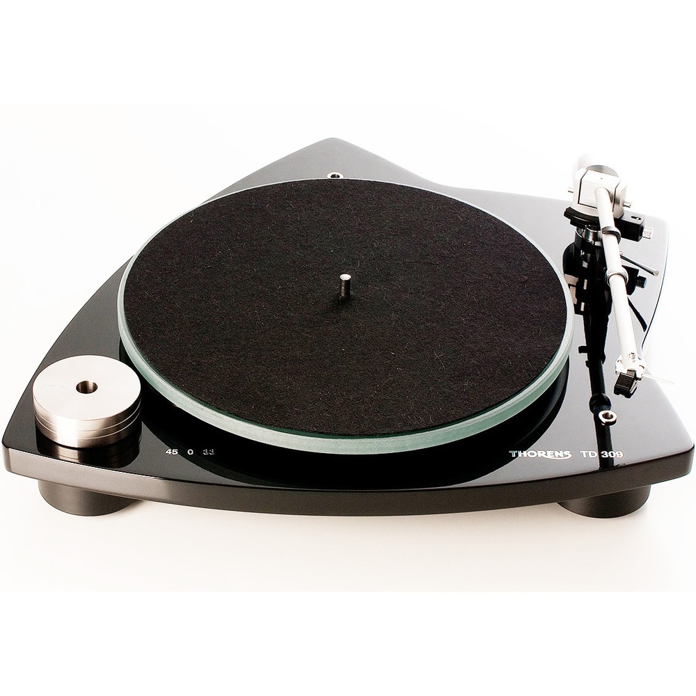Виниловый проигрыватель Thorens TD 309 Highgloss Black, TP92 (TAS 267)