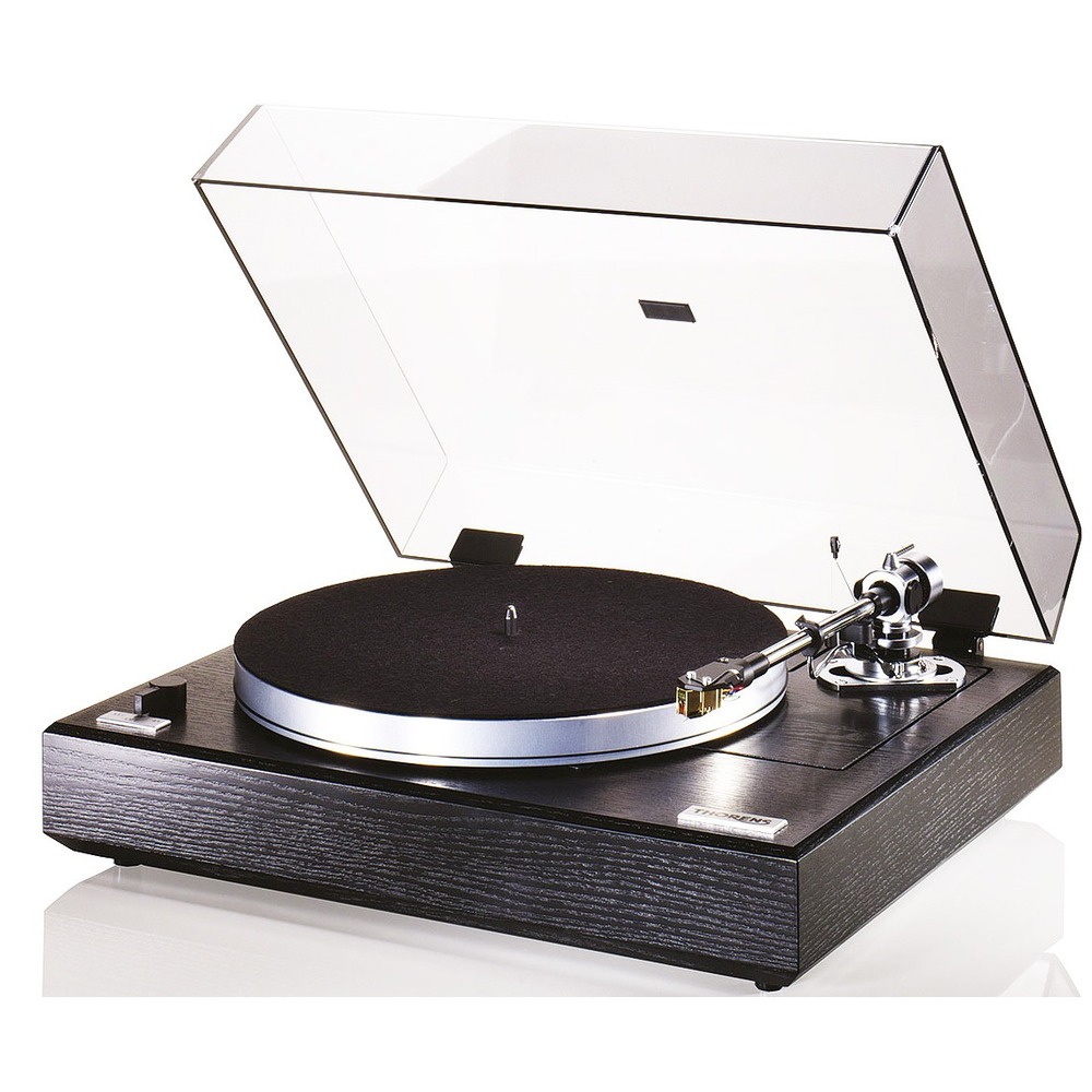 Виниловый проигрыватель Thorens TD 350 Black Ash, TP92