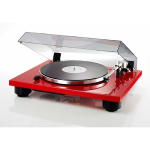 Виниловый проигрыватель Thorens TD 206 High Gloss Red, TP90 (TAS 267)
