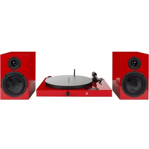 Проигрыватель винила Pro-Ject Juke Box E HiFi Set Red