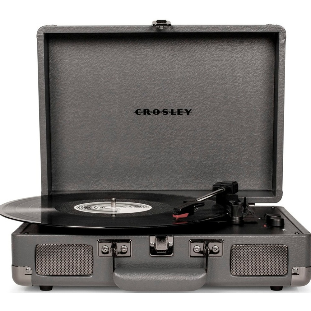 Проигрыватель винила Crosley CRUISER DELUXE [CR8005D-SG] Slate c Bluetooth