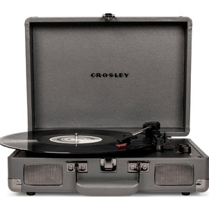 Проигрыватель винила Crosley CRUISER DELUXE [CR8005D-SG] Slate c Bluetooth