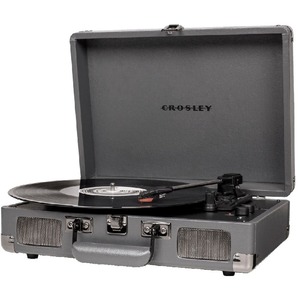 Проигрыватель винила Crosley CRUISER DELUXE [CR8005D-SG] Slate c Bluetooth