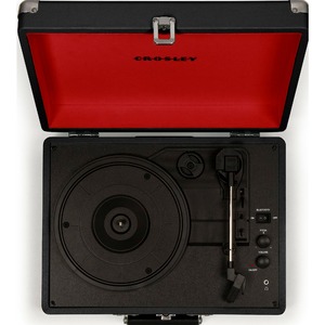 Проигрыватель винила Crosley CRUISER DELUXE [CR8005D-BK] Black c Bluetooth