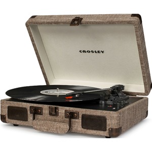 Проигрыватель винила Crosley CRUISER DELUXE [CR8005D-HA] Havana c Bluetooth