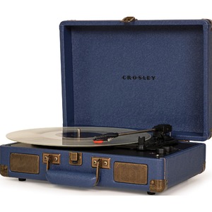 Проигрыватель винила Crosley CRUISER DELUXE [CR8005D-NV] Navy c Bluetooth