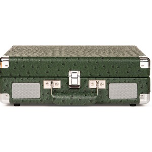 Проигрыватель винила Crosley CRUISER DELUXE [CR8005D-OS] Green Ostrich c Bluetooth