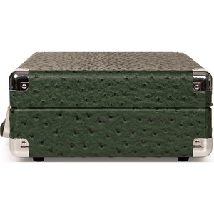 Проигрыватель винила Crosley CRUISER DELUXE [CR8005D-OS] Green Ostrich c Bluetooth