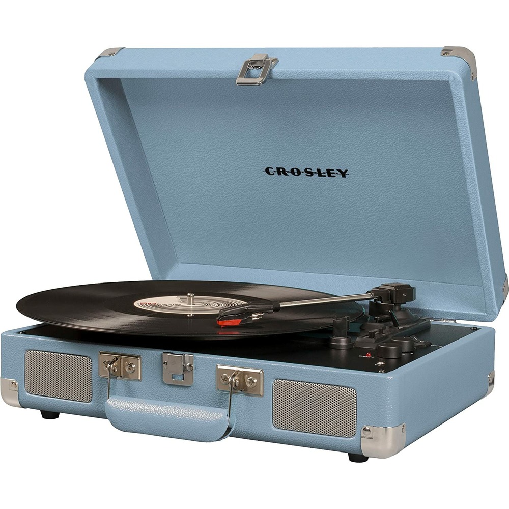 Проигрыватель винила Crosley CRUISER DELUXE [CR8005D-TU] Turquoise