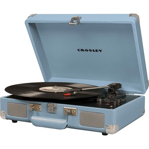 Проигрыватель винила Crosley CRUISER DELUXE [CR8005D-TU] Turquoise