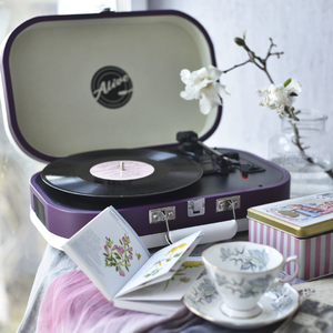 Проигрыватель винила Alive Audio VINTAGE Blueberry Nights c Bluetooth