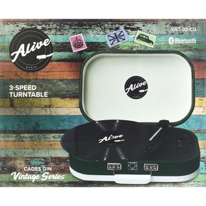 Проигрыватель винила Alive Audio VINTAGE Cades Gin c Bluetooth