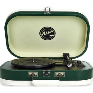 Проигрыватель винила Alive Audio VINTAGE Cades Gin c Bluetooth