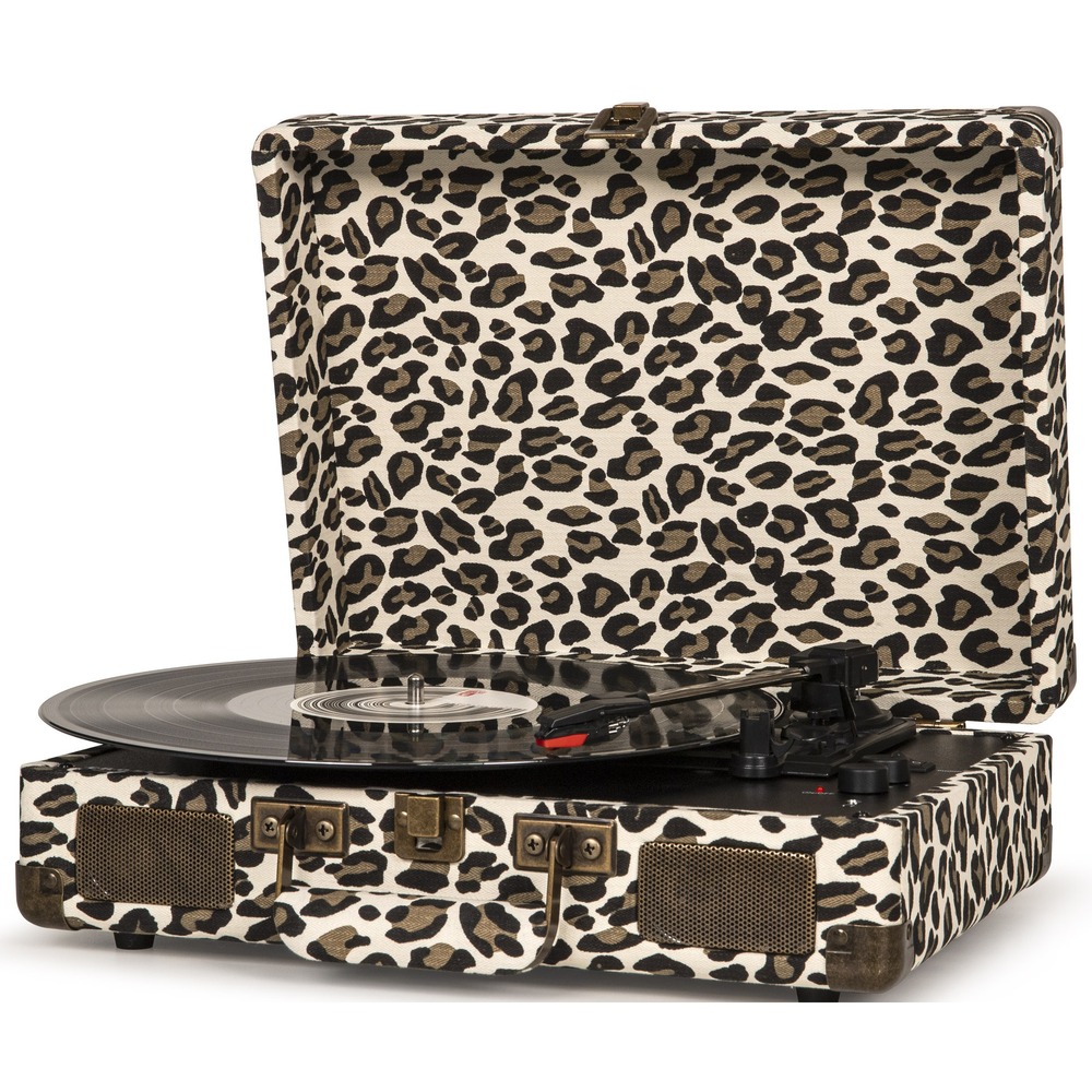 Проигрыватель винила Crosley CRUISER DELUXE [CR8005D-LP] Leopard