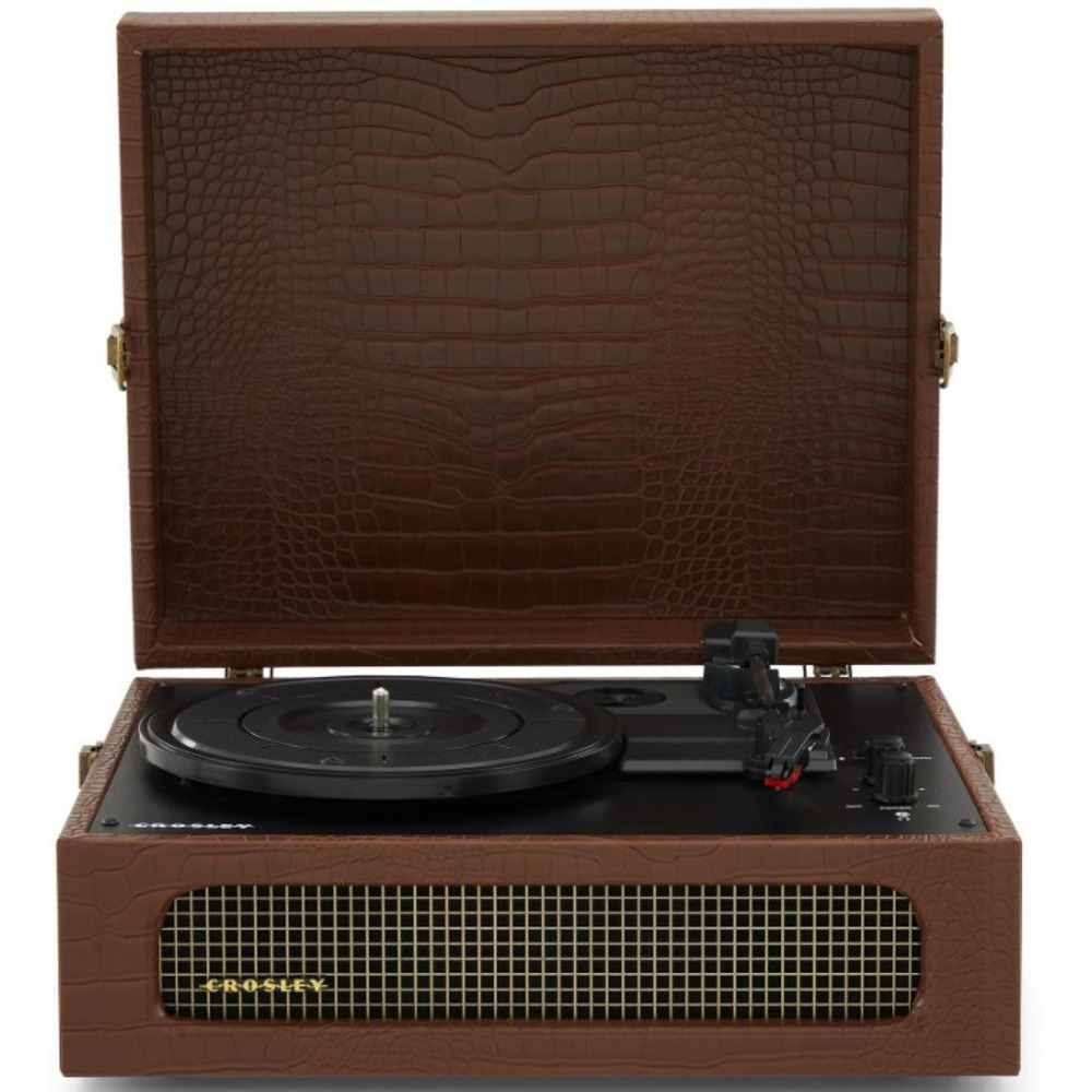 Проигрыватель винила Crosley VOYAGER PLUS [CR8017B-BR4] Brown Croc