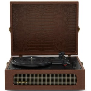 Проигрыватель винила Crosley VOYAGER PLUS [CR8017B-BR4] Brown Croc