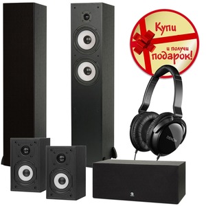 Комплект акустических систем Boston Acoustics CS260II + CS23II + CS225CII + Denon AH-D310R