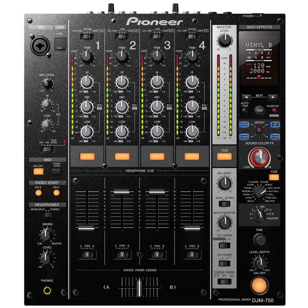 DJ микшерный пульт Pioneer DJM-750-K