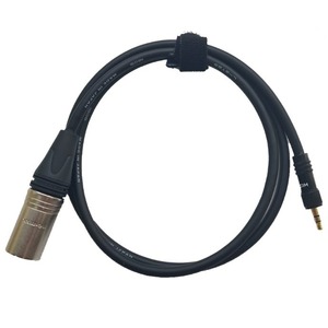 Кабель аудио 1xMini Jack - 1xXLR GS-PRO XLR3F-miniJackSt black 7 m