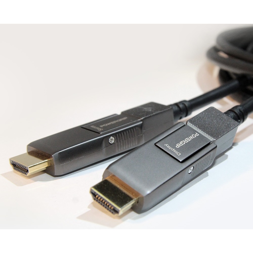 Кабель HDMI - HDMI оптоволоконные Powergrip Visionary Armored D 2.0 50.0m