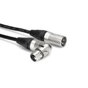 Кабель аудио 1xXLR - 1xXLR GS-PRO XLR3F-R угловой - XLR3M 55m