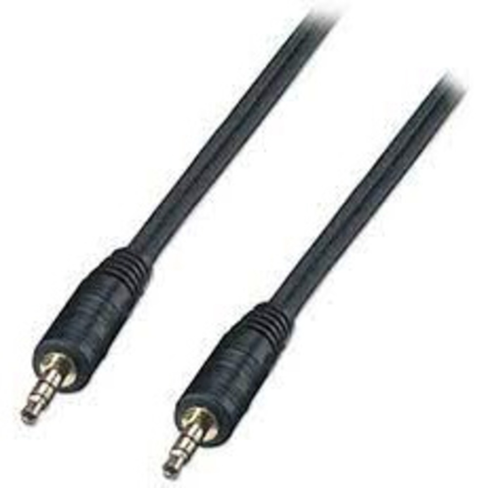 Кабель аудио 1xJack - 1xJack GS-PRO JackStereo-JackStereo black 10.0m