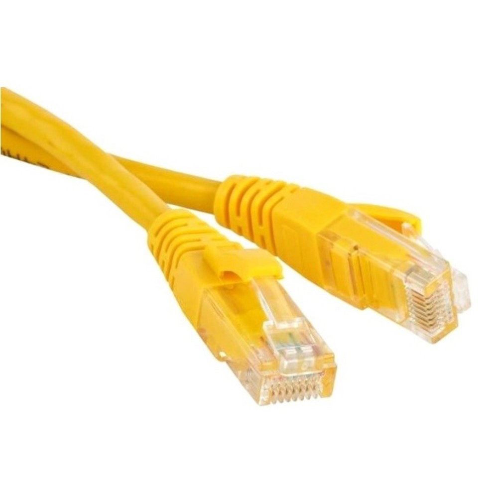 Кабель витая пара патч-корд Hyperline PC-LPM-UTP-RJ45-RJ45-C6a-1.5M-YL 1.5m