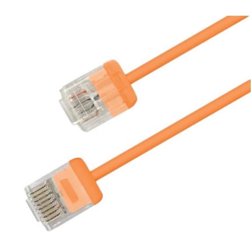 Кабель витая пара патч-корд Hyperline PC-LPU-UTP-RJ45-RJ45-C6-1.5M-LSZH-OR 1.5m