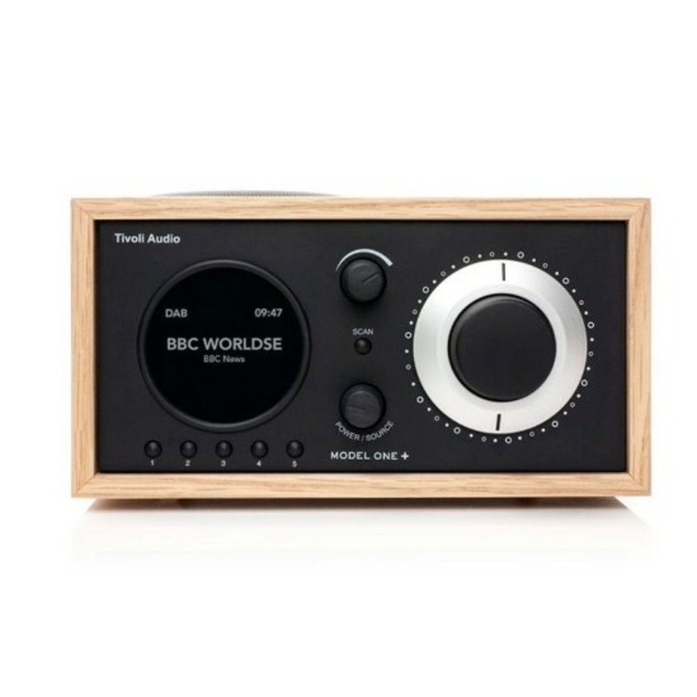 Радиоприемник с часами Tivoli Audio Model One+ Oak/Black