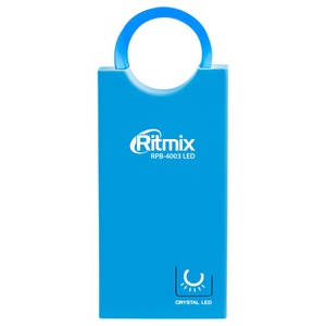 Внешний аккумулятор Ritmix RPB-4003 LED Blue