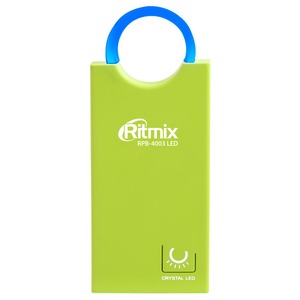 Внешний аккумулятор Ritmix RPB-4003 LED Green