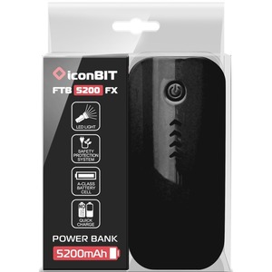 Внешний аккумулятор IconBit FTB5200FX