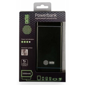 Внешний аккумулятор Cactus CS-PBMS028-5000SG