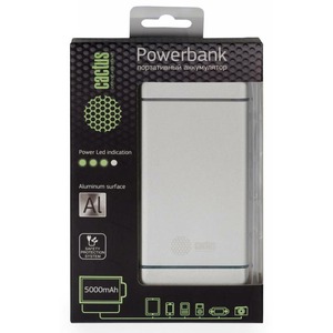 Внешний аккумулятор Cactus CS-PBMS028-5000AL