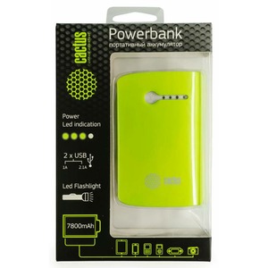 Внешний аккумулятор Cactus CS-PBX3-7800WG