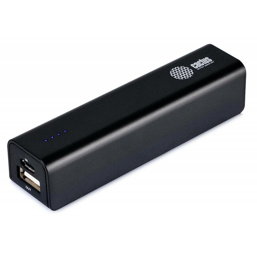 Внешний аккумулятор Cactus CS-PBAS120-2600BK