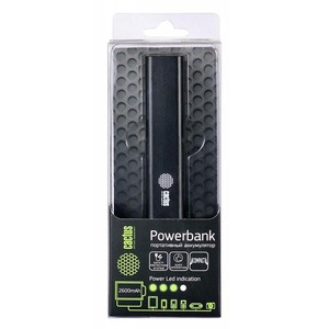 Внешний аккумулятор Cactus CS-PBAS120-2600BK
