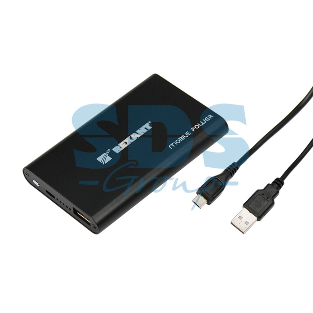 Внешний аккумулятор Rexant 30-0210 Power Bank 2100 mAh