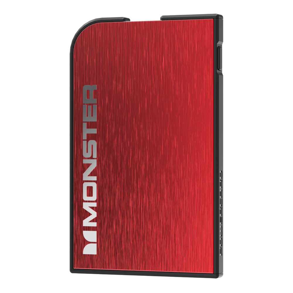 Внешний аккумулятор Monster 133333-00 PowerCard Cherry Red