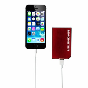 Внешний аккумулятор Monster 133333-00 PowerCard Cherry Red