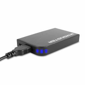 Внешний аккумулятор Monster 133337-00 PowerCard Turbo Slate Black