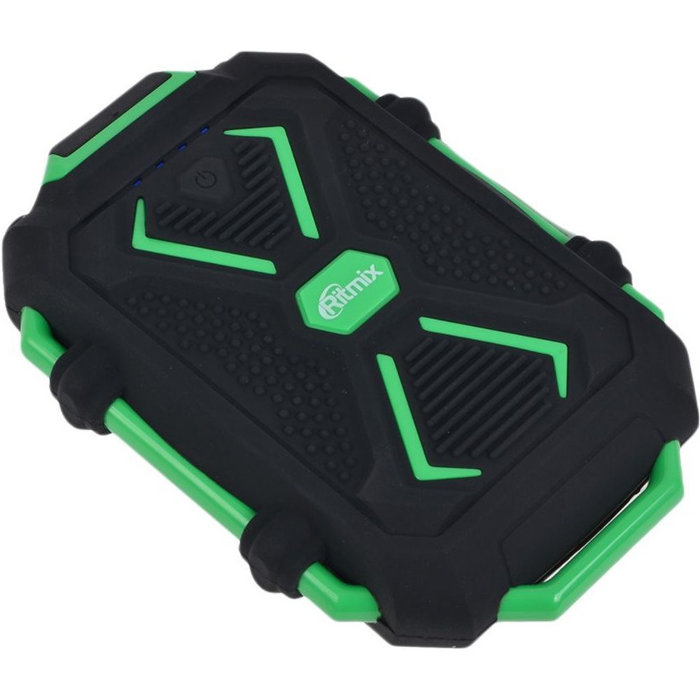 Повер Банк Ritmix RPB-10407LT Black Green
